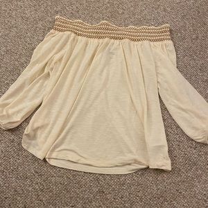 off the shoulder top
